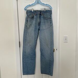 Levi's Light Blue Straight Jeans
